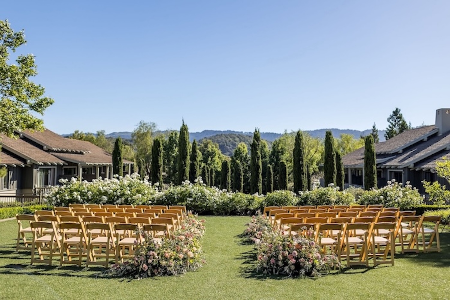 Rosewood Sand Hill, Menlo Park destination wedding planned and designed by amazáe events